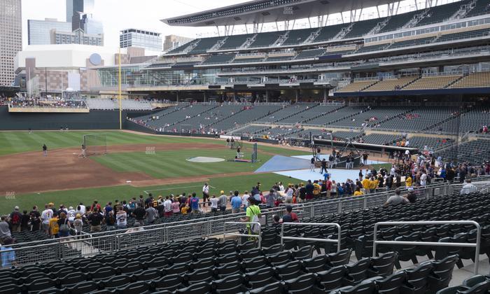 Target Field - Section 121 Seat View