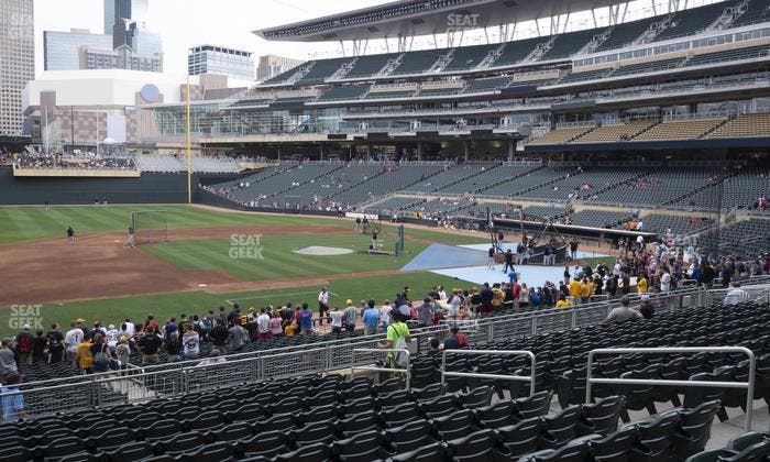 Target Field - Section 121 Seat View
