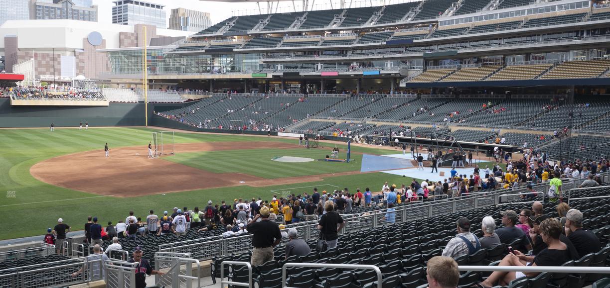 Target Field - Section 122 Seat View