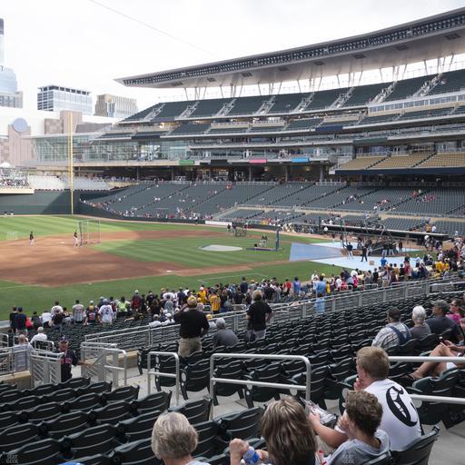 Target Field - Section 122 Seat View