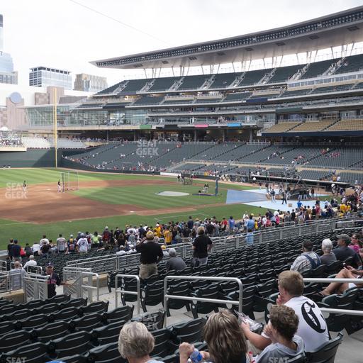 Target Field - Section 122 Seat View