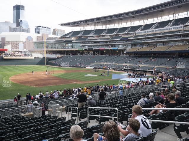 Target Field - Section 122 Seat View
