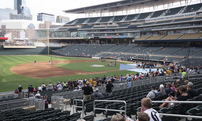 Target Field - Section 122 Seat View