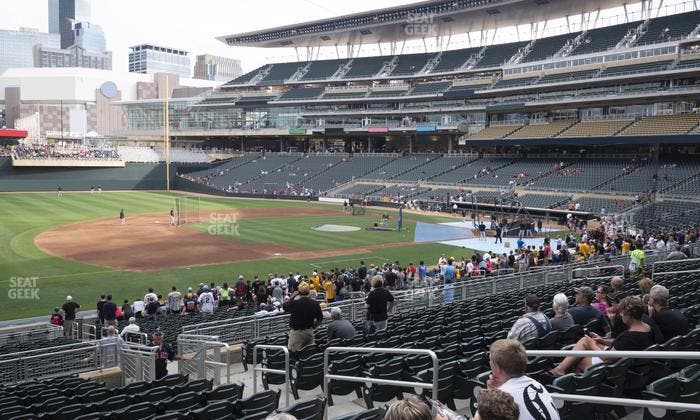 Target Field - Section 122 Seat View