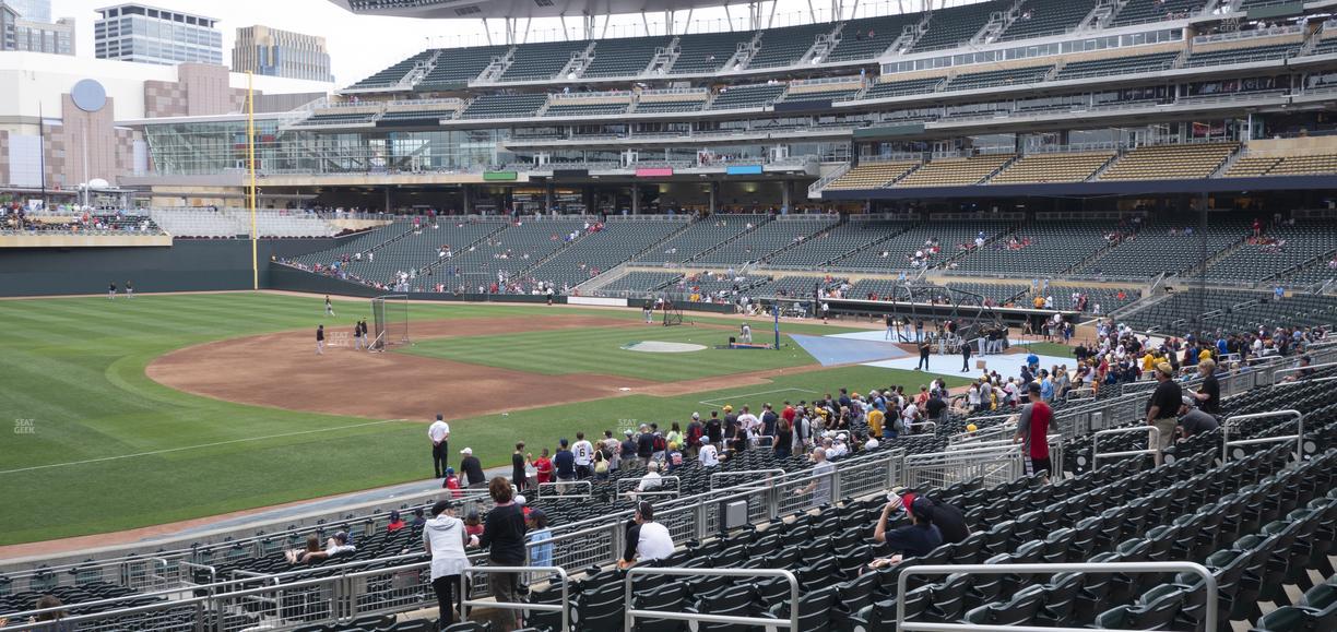 Target Field - Section 123 Seat View