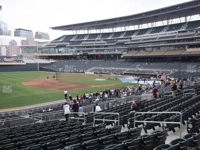 Target Field - Section 123 Seat View