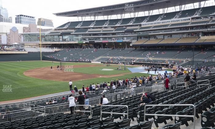 Target Field - Section 123 Seat View