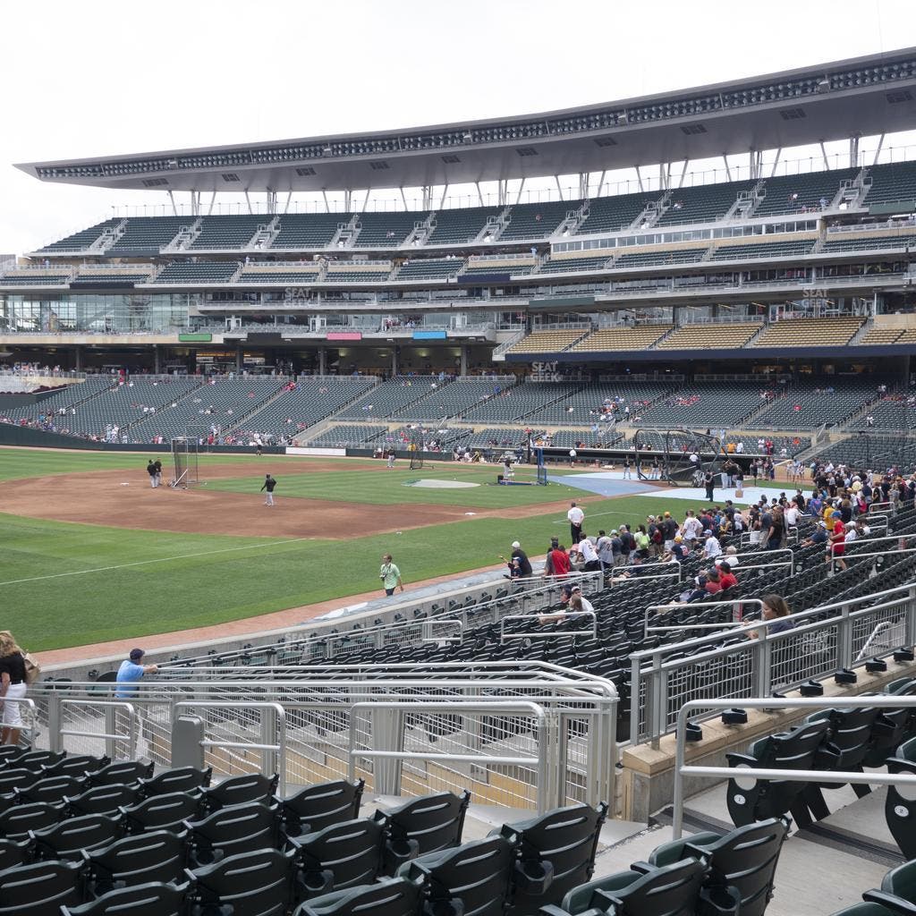 Target Field - Section 124 Seat View