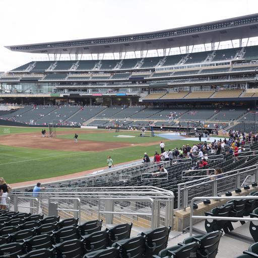 Target Field - Section 124 Seat View