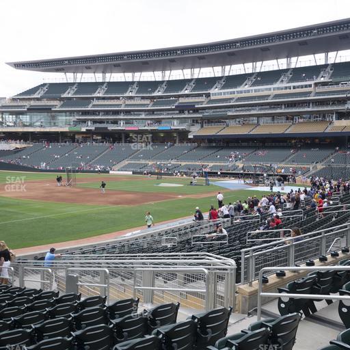 Target Field - Section 124 Seat View
