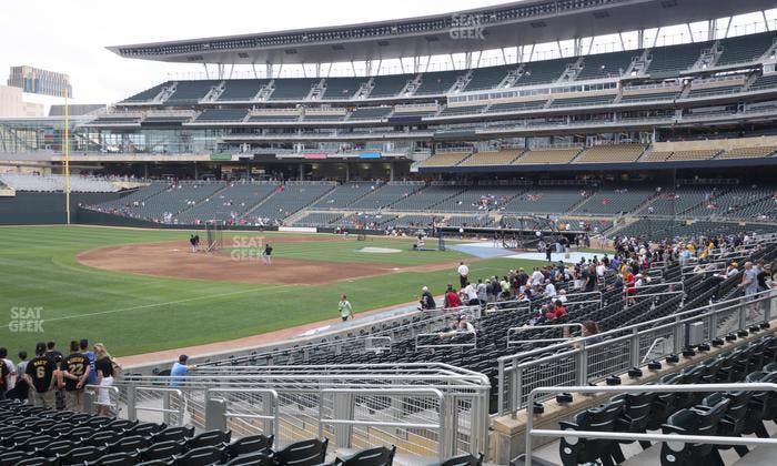Target Field - Section 124 Seat View