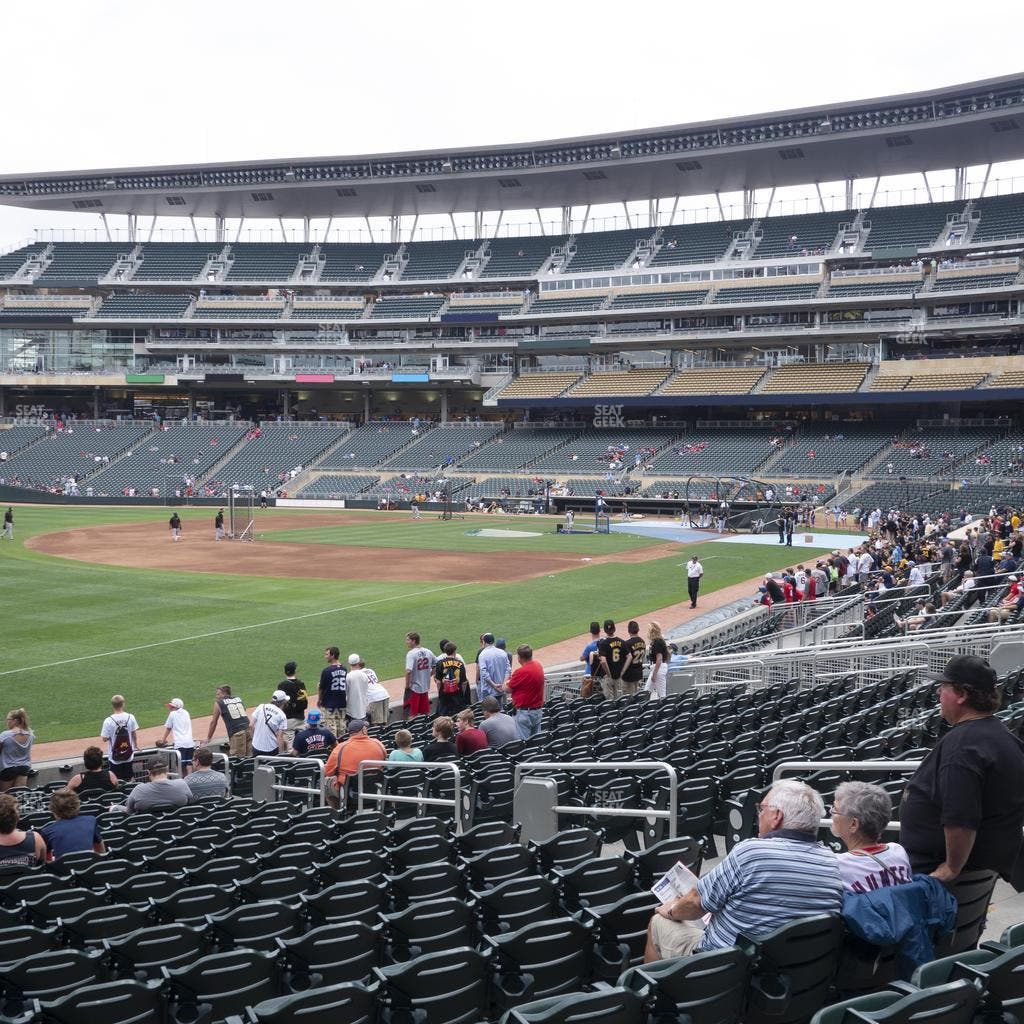 Target Field - Section 125 Seat View
