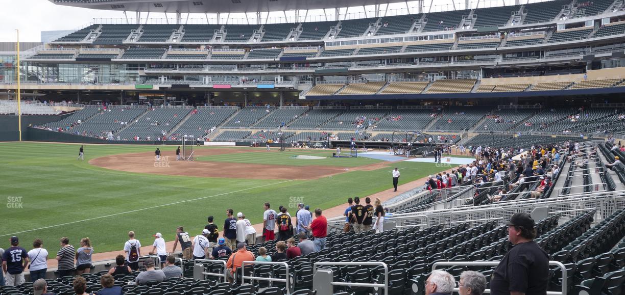 Target Field - Section 125 Seat View