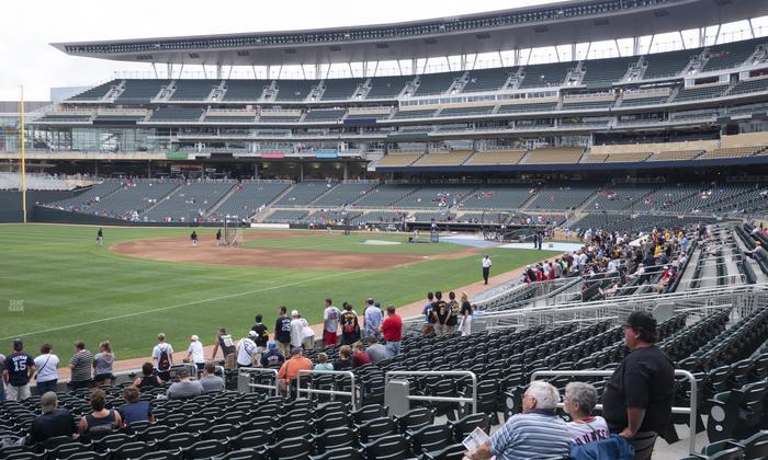 Target Field - Section 125 Seat View