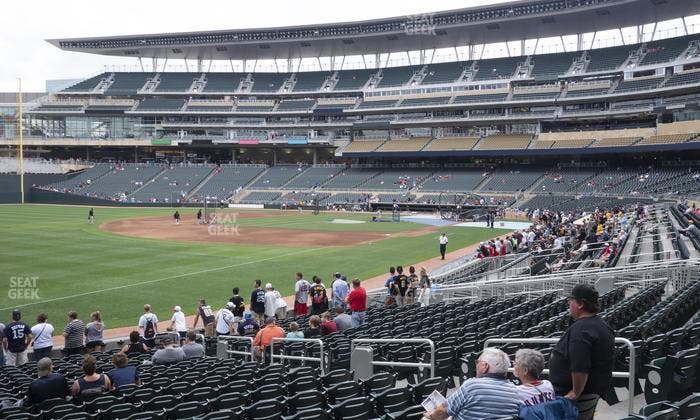 Target Field - Section 125 Seat View
