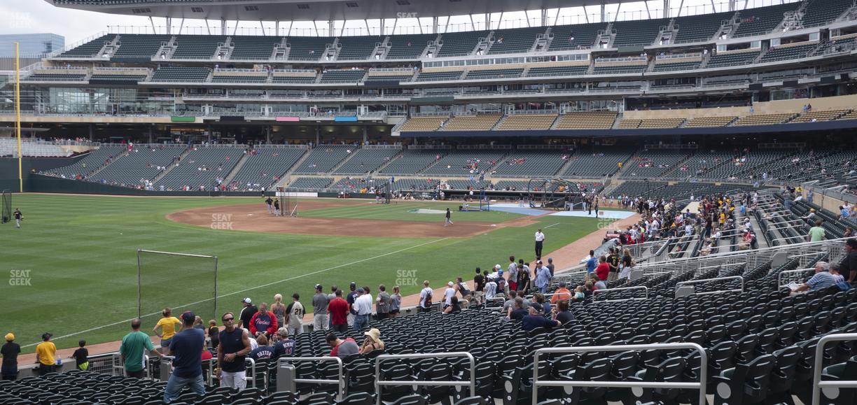 Target Field - Section 126 Seat View