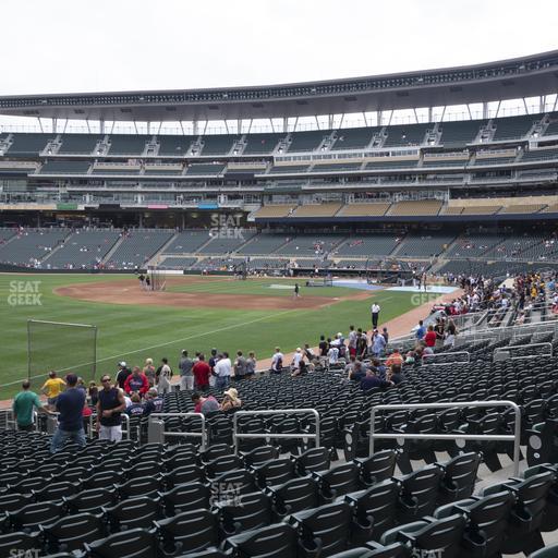Target Field - Section 126 Seat View