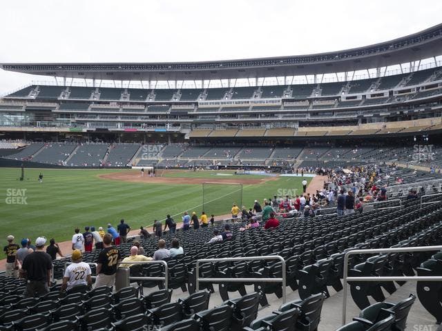 Target Field - Section 127 Seat View