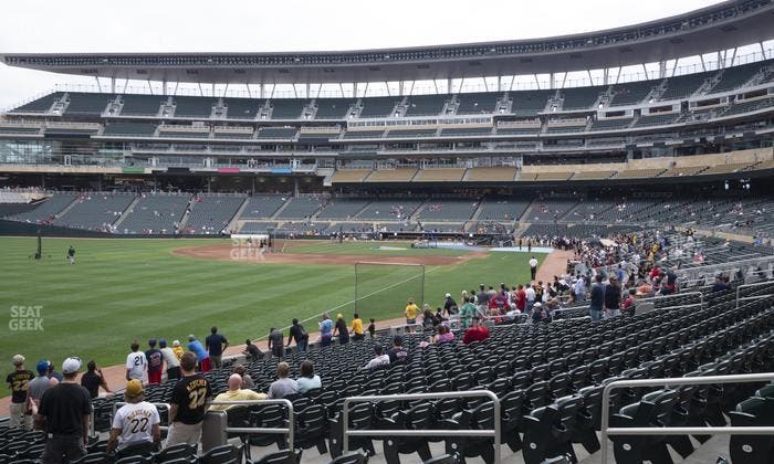 Target Field - Section 127 Seat View