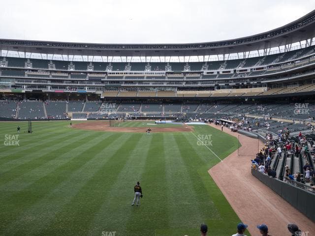 Target Field - Section 128 Seat View