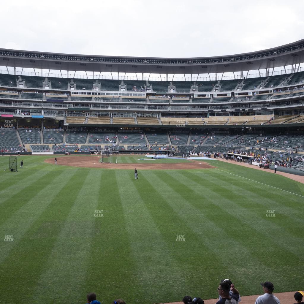 Target Field - Section 129 Seat View