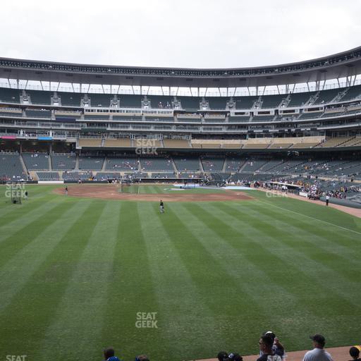 Target Field - Section 129 Seat View