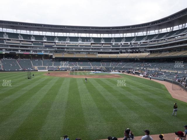 Target Field - Section 129 Seat View