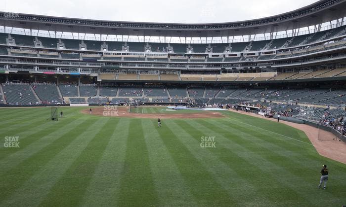 Target Field - Section 129 Seat View