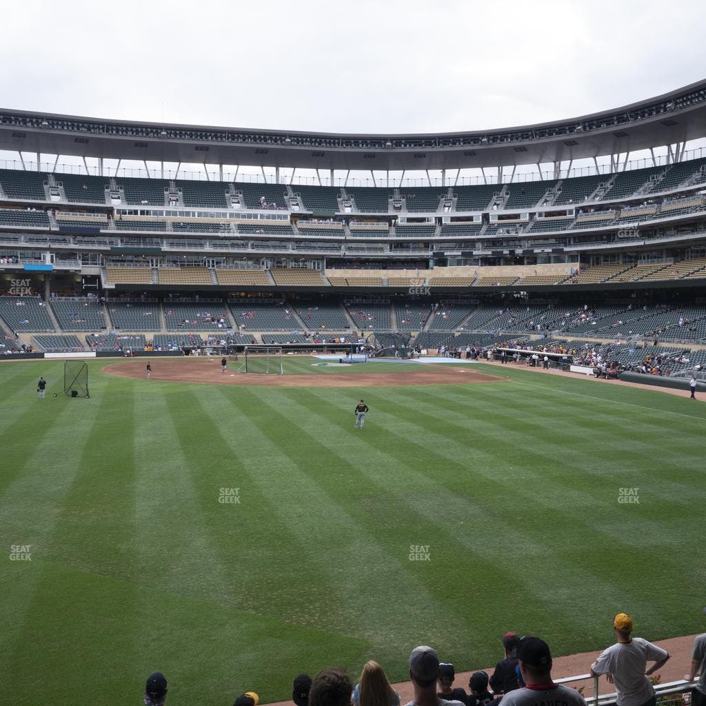 Target Field - Section 130 Seat View