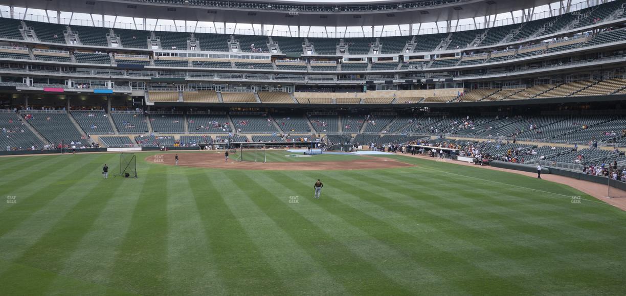 Target Field - Section 130 Seat View