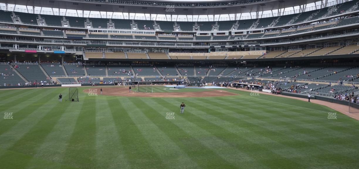 Target Field - Section 130 Seat View