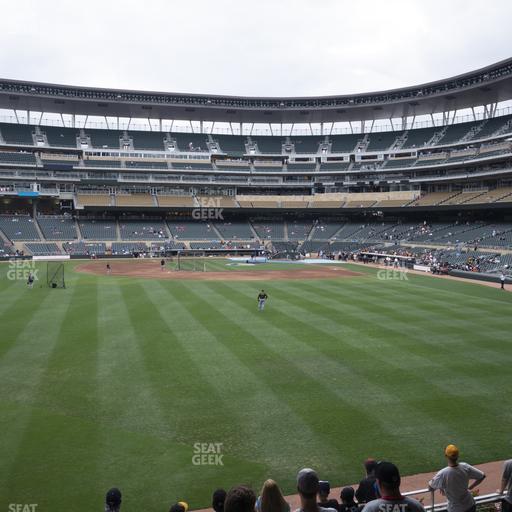 Target Field - Section 130 Seat View