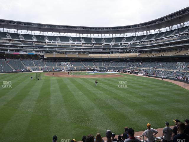 Target Field - Section 130 Seat View Target Field - Section 130 Seat View