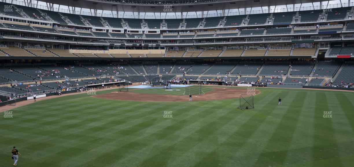 Target Field - Section 133 Seat View