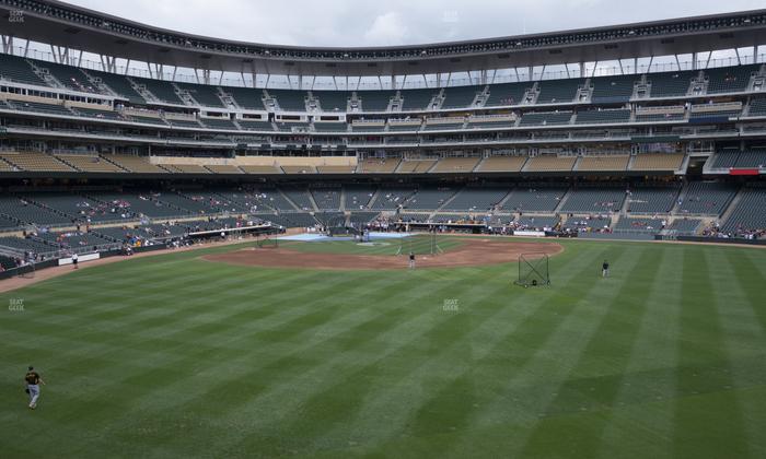 Target Field - Section 133 Seat View