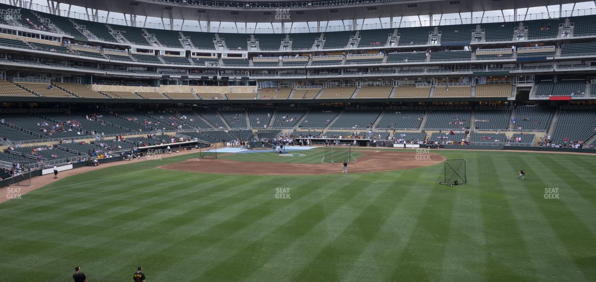 Target Field - Section 134 Seat View