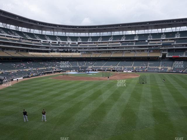 Target Field - Section 134 Seat View