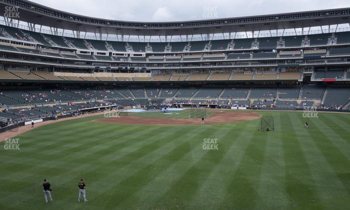 Target Field - Section 134 Seat View