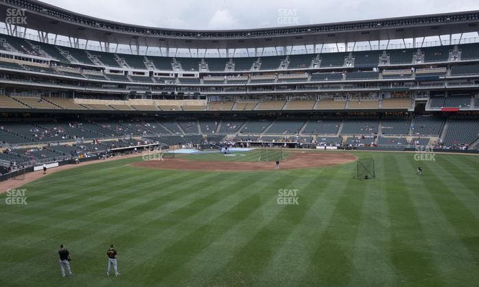 Target Field - Section 134 Seat View