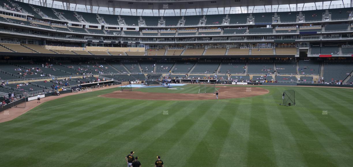 Target Field - Section 135 Seat View
