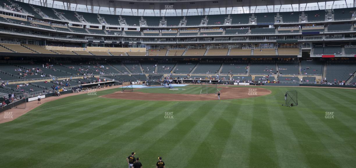 Target Field - Section 135 Seat View
