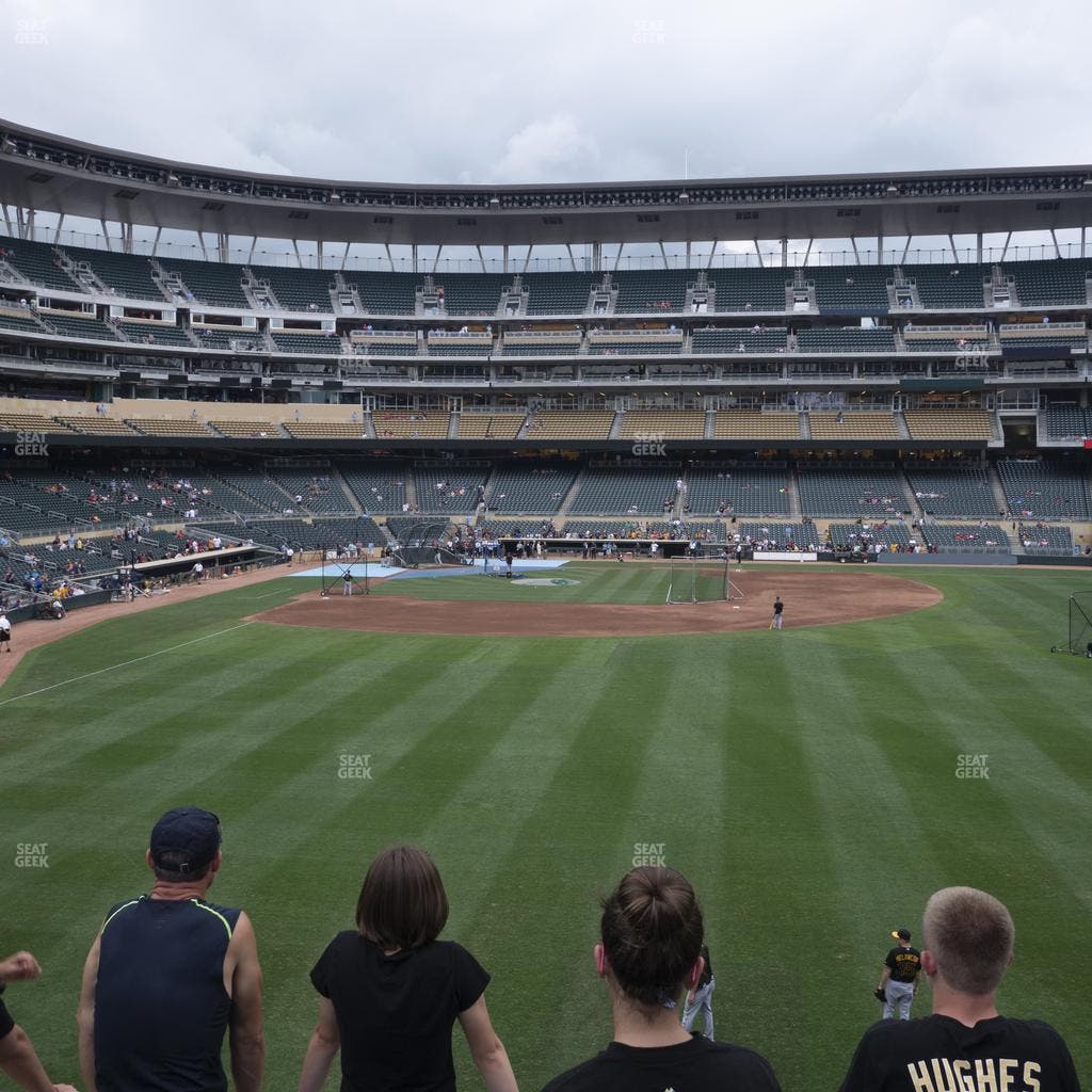 Target Field - Section 136 Seat View