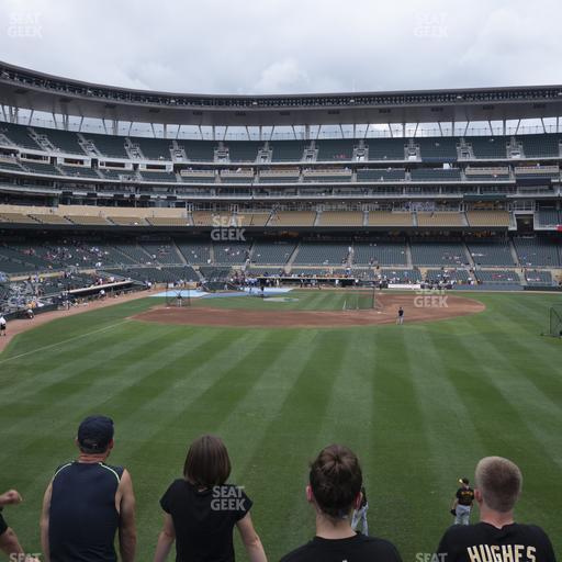 Target Field - Section 136 Seat View