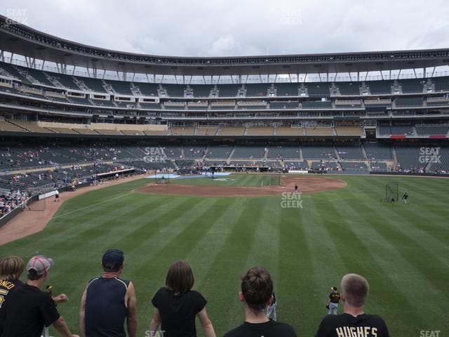 Target Field - Section 136 Seat View