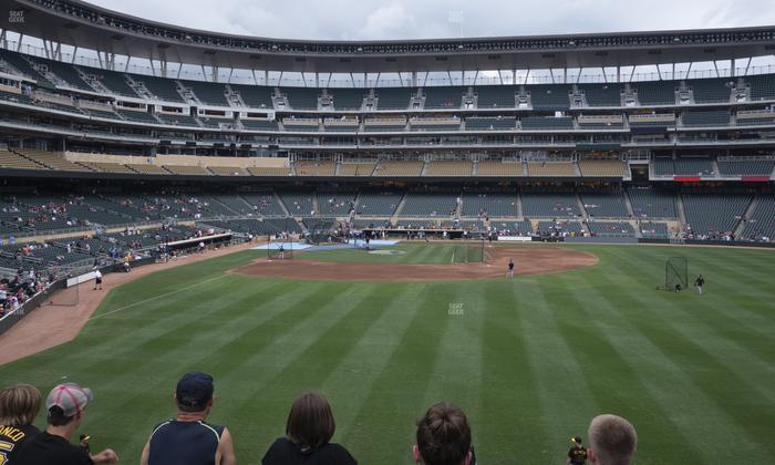 Target Field - Section 136 Seat View