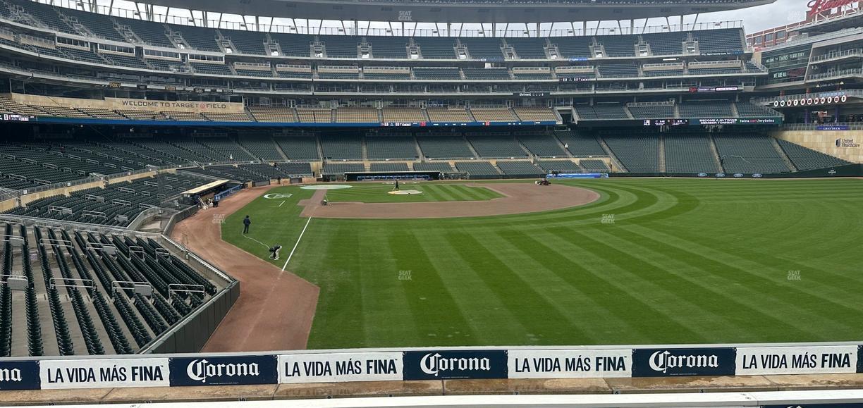 Target Field - Section 139 Seat View