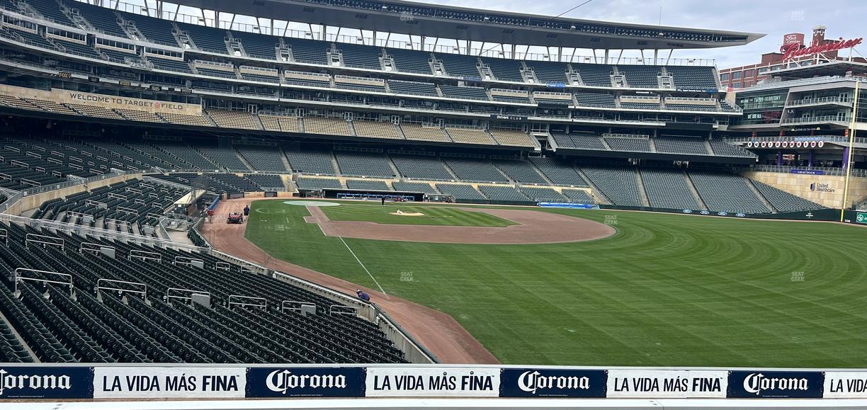 Target Field - Section 140 Seat View