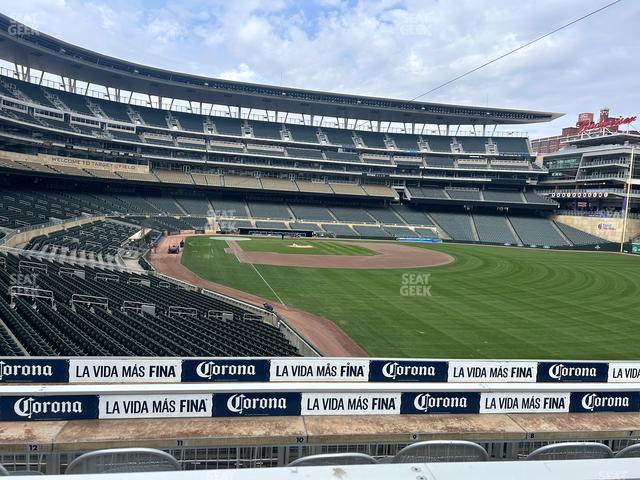 Target Field - Section 140 Seat View Target Field - Section 140 Seat View