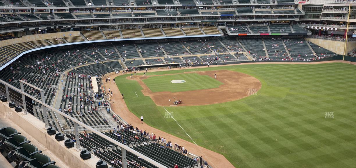 Target Field - Section 201 Seat View