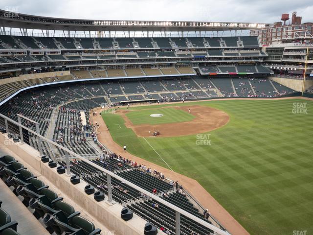 Target Field - Section 201 Seat View Target Field - Section 201 Seat View
